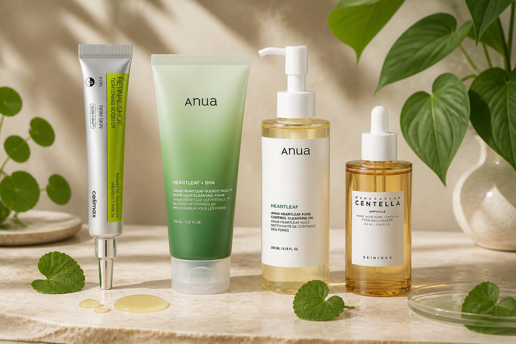 Routine K-Beauty 4 Étapes – Coffret Soin Complet